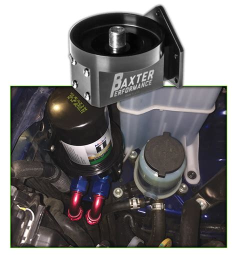 Baxter performance - Made in USA. See Suggested Oil Filter For This Product Here. View Installation Instructions. Weight: 3.0 lbs. Dimensions: 5.75” X 4”. Units: Single. Minor modifications may be needed on some vehicles to gain necessary clearances for installation and may require some mechanical aptitude. SKU: TR-502-BK. Price: …